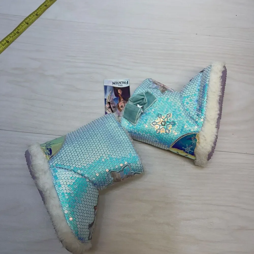 Frozen Toddler Girls Slipper Bootie Size: 5/6 New with Tags w/Free shipping NWT‎